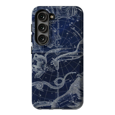 Blue and White Constellations Phone Case